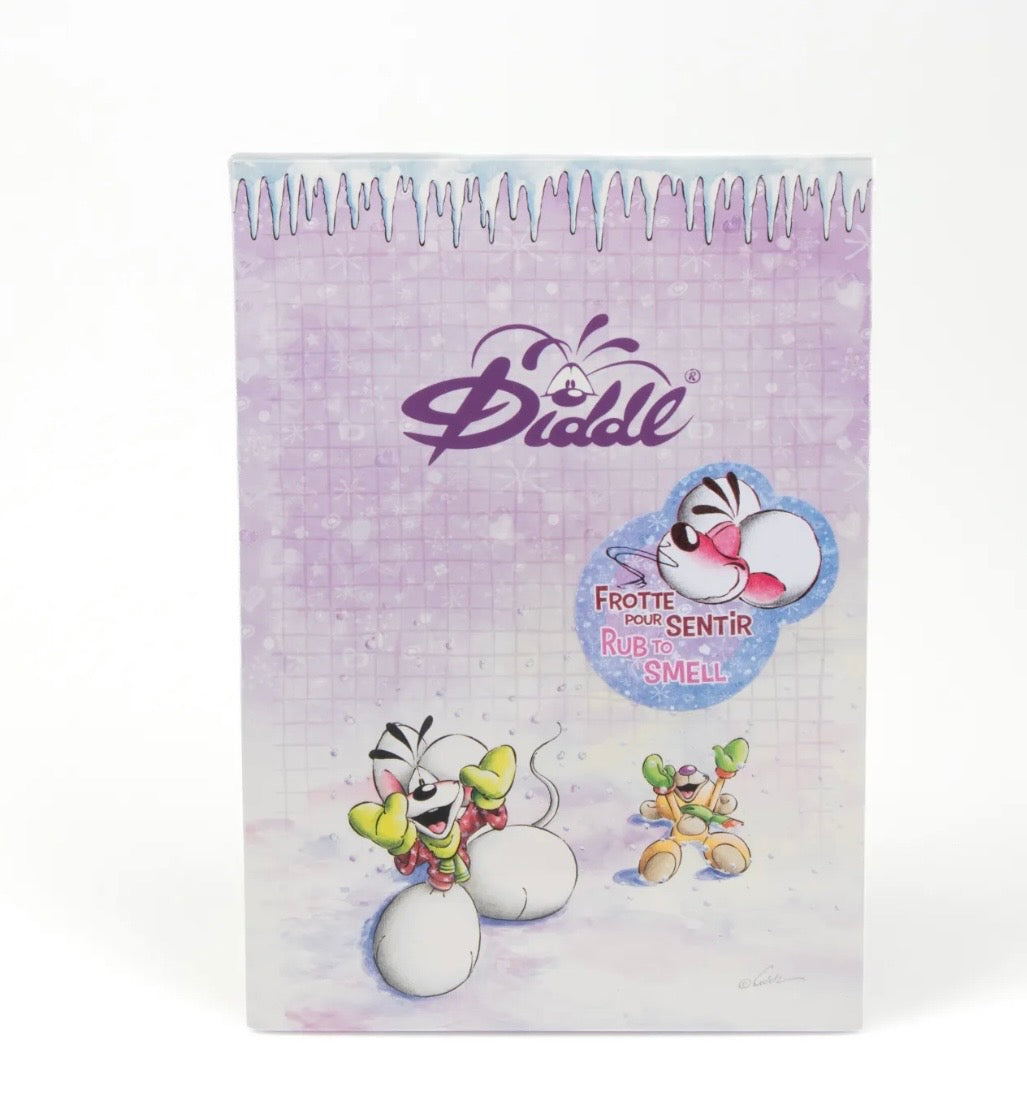 PRÉCOMMANDE : bloc A5 Diddl Pimboli violet