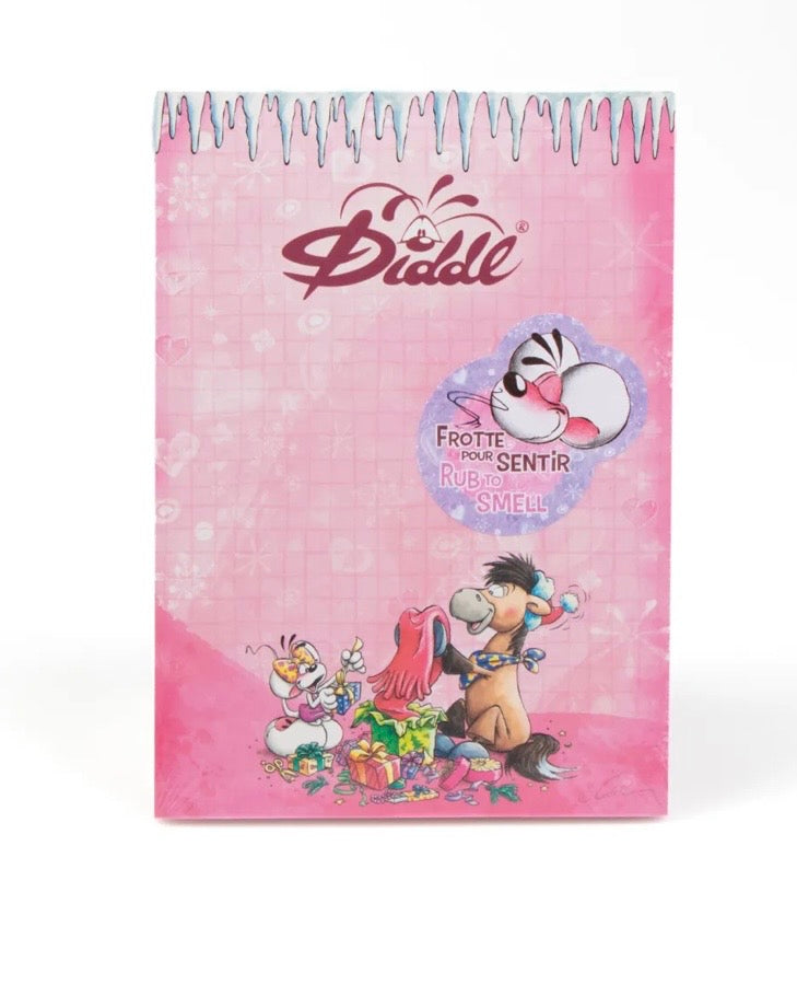 PRÉCOMMANDE : bloc A6 loupsily Diddlina décoration Rose