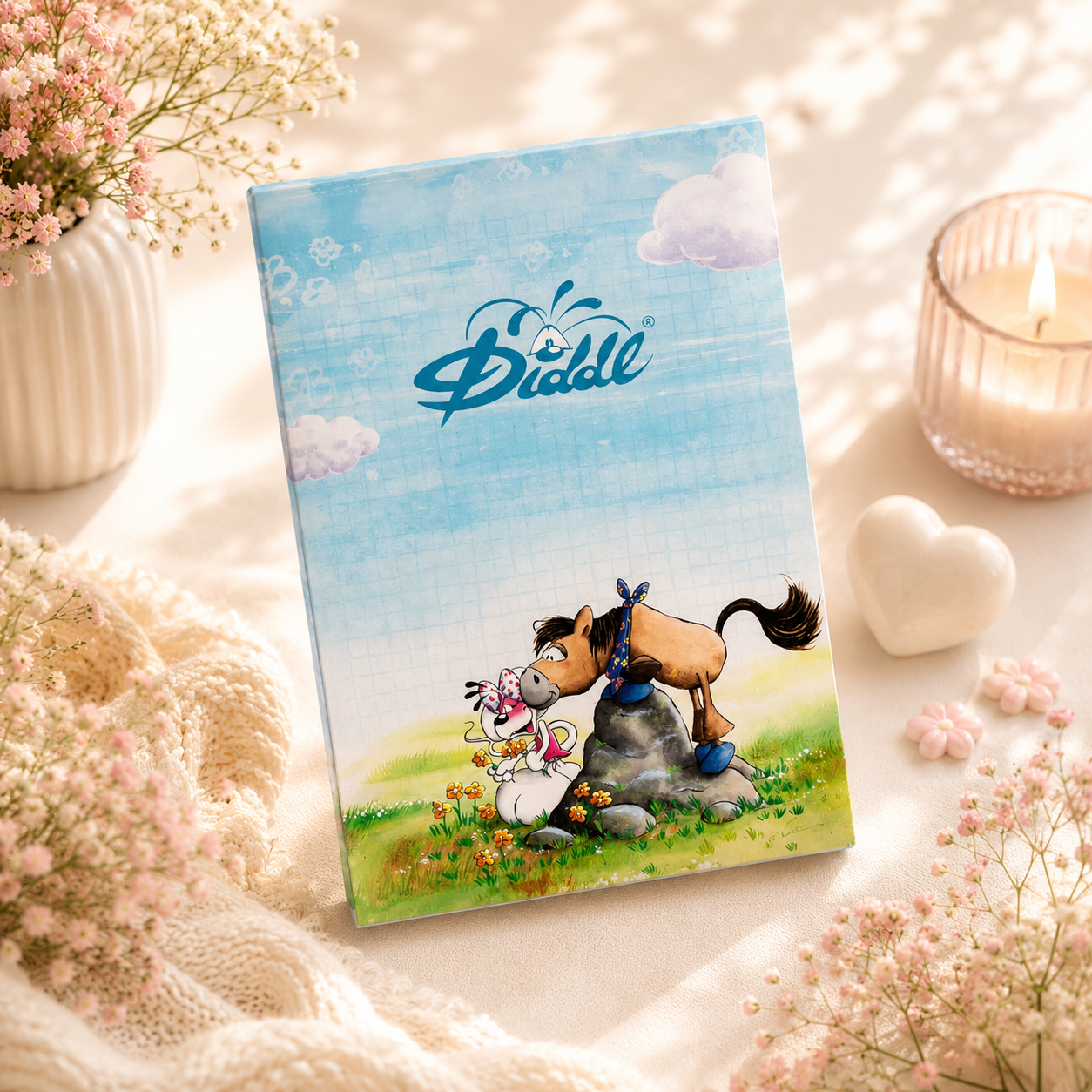 Bloc parfumé A5 Diddlina & Loupsily - PRÉCOMMANDE