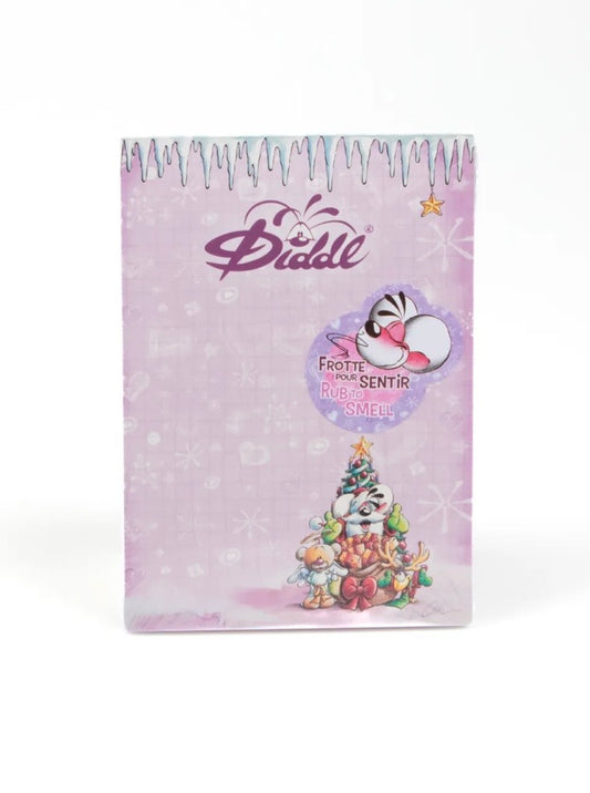 PRÉCOMMANDE : bloc A6 Diddl sapin de Noël