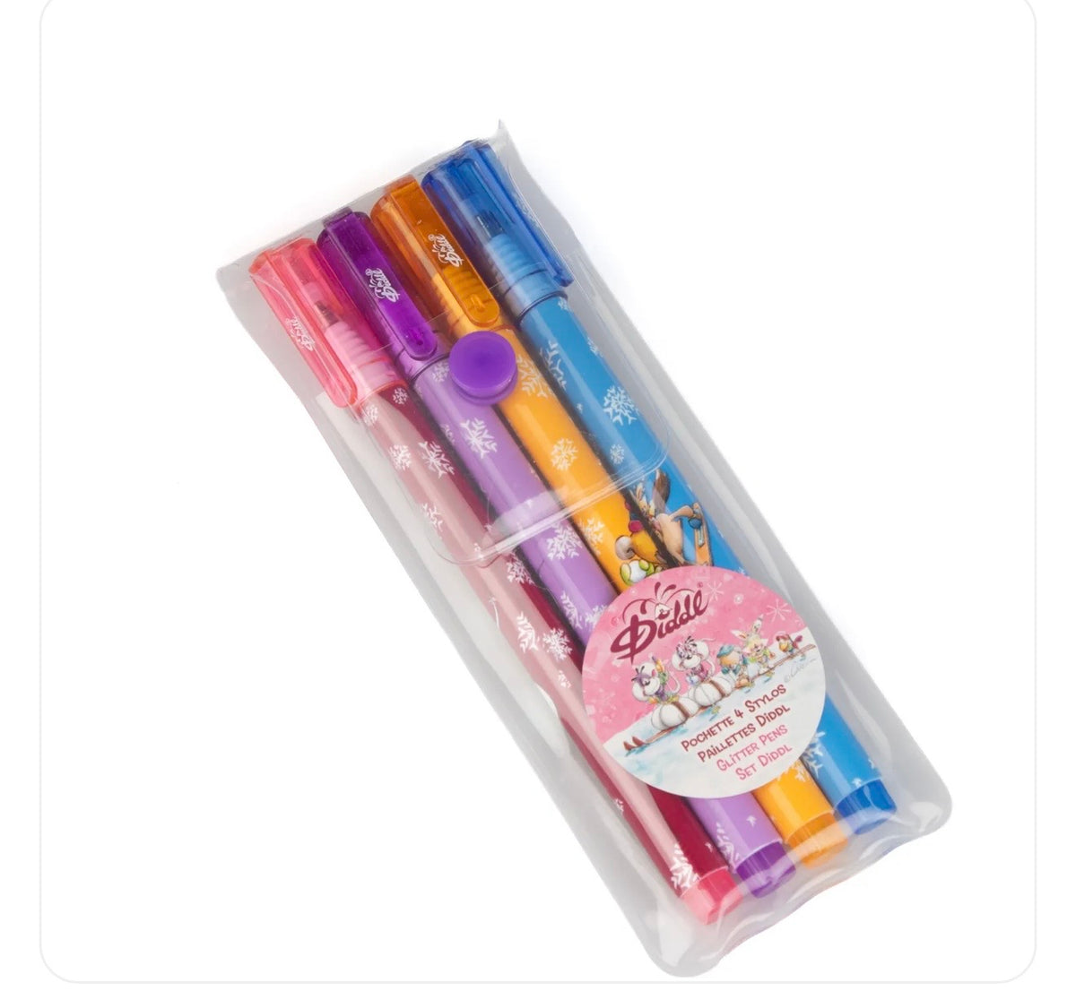 PRÉCOMMANDE : pochettes 4 stylos paillettes