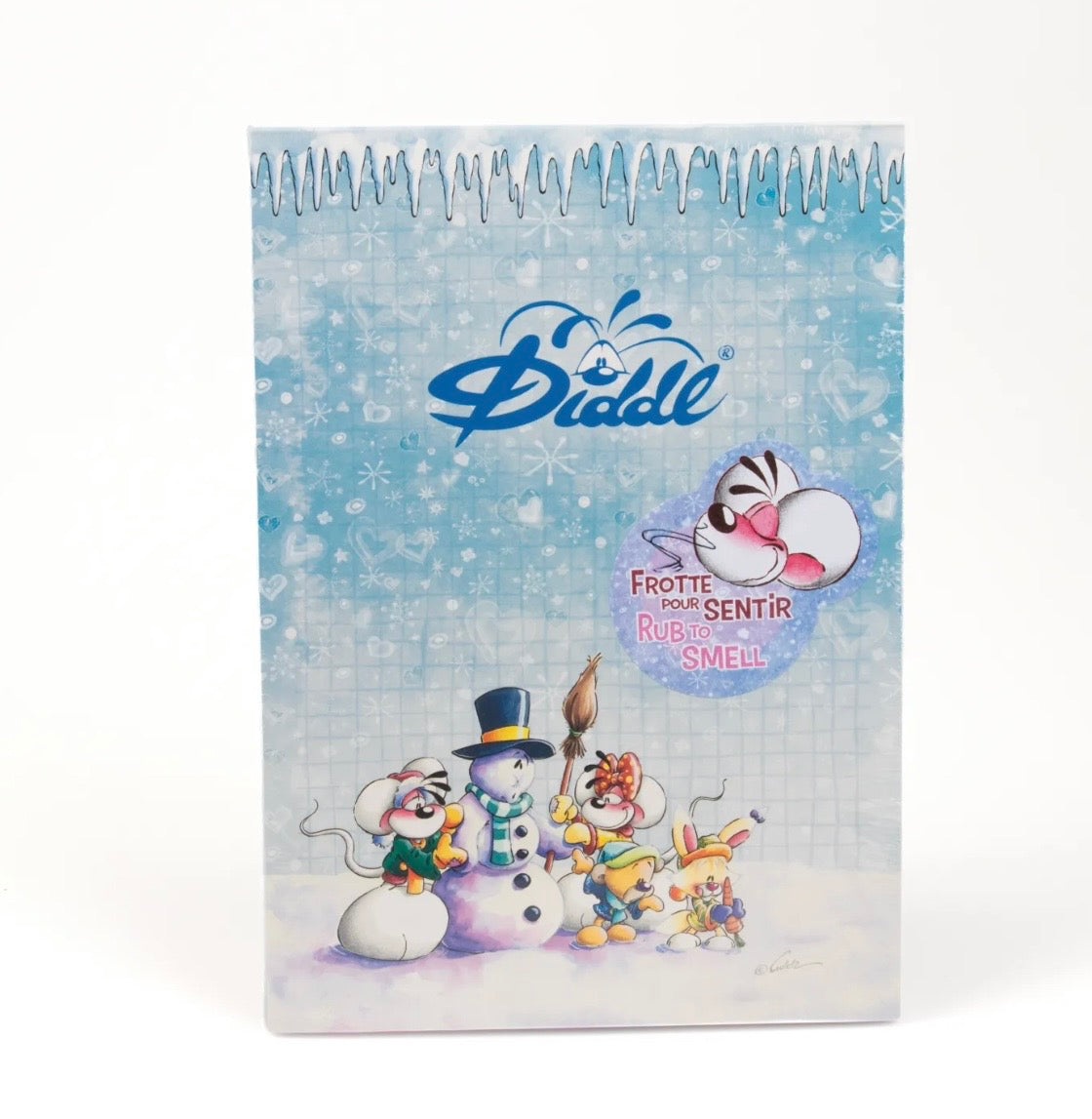 PRÉCOMMANDE : bloc A5 bonhomme de neige bleu