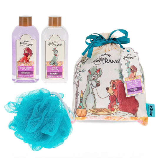 Coffret cadeau bain et corps Disney La Belle et le Clochard