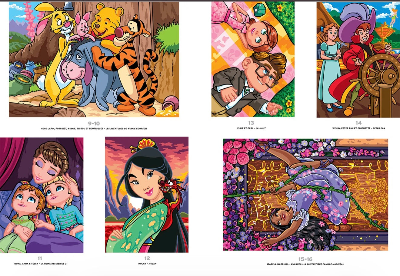 Coloriages mystères Disney - Grands classiques Tome 13