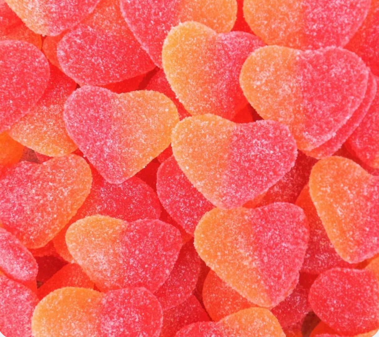 Cœurs de pêche (100g)