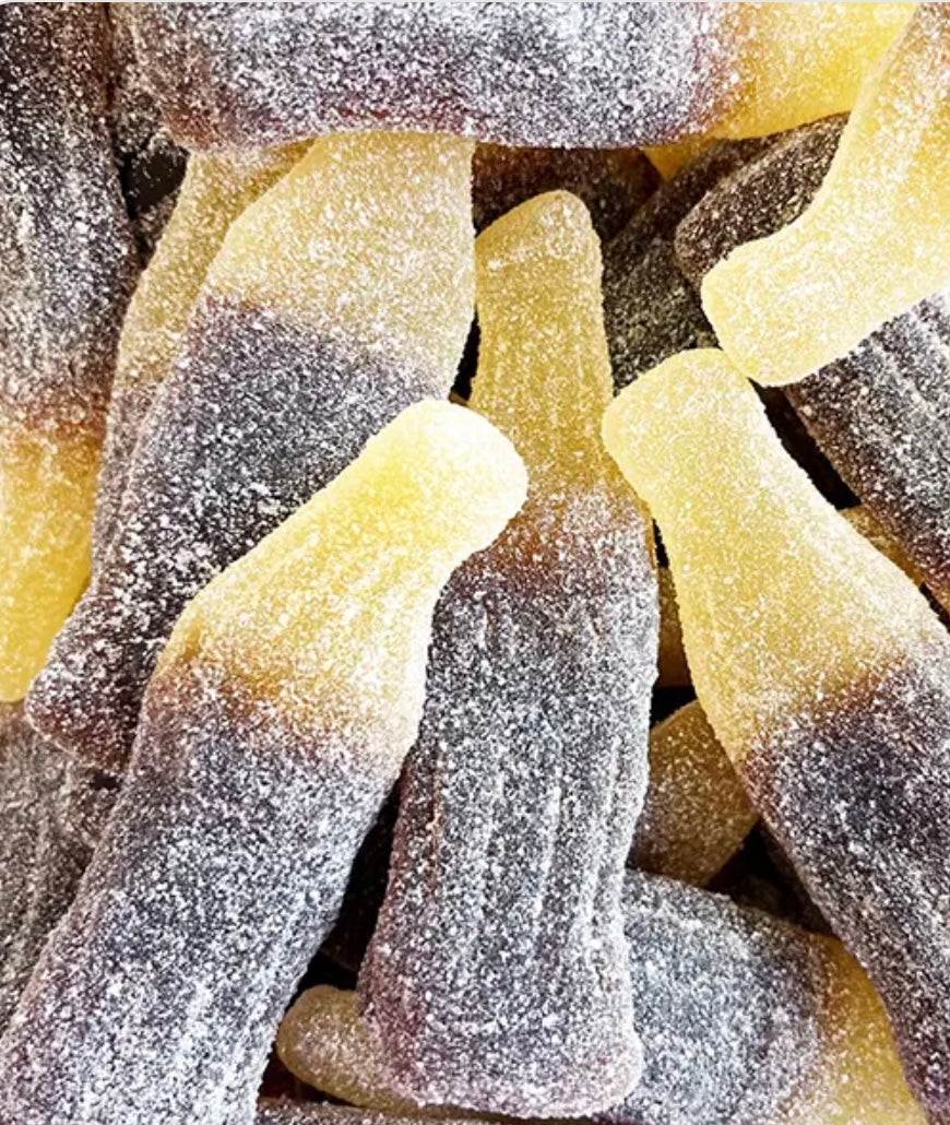 Bouteilles de cola sucré géante (100g)