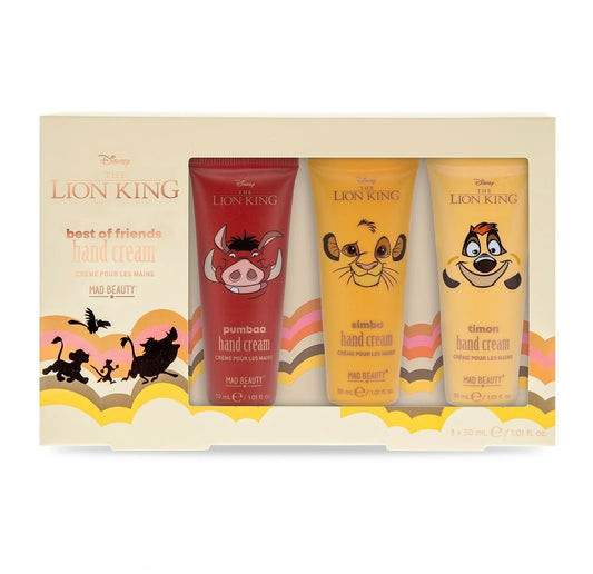 Trio de crèmes pour les mains Disney Le Roi Lion