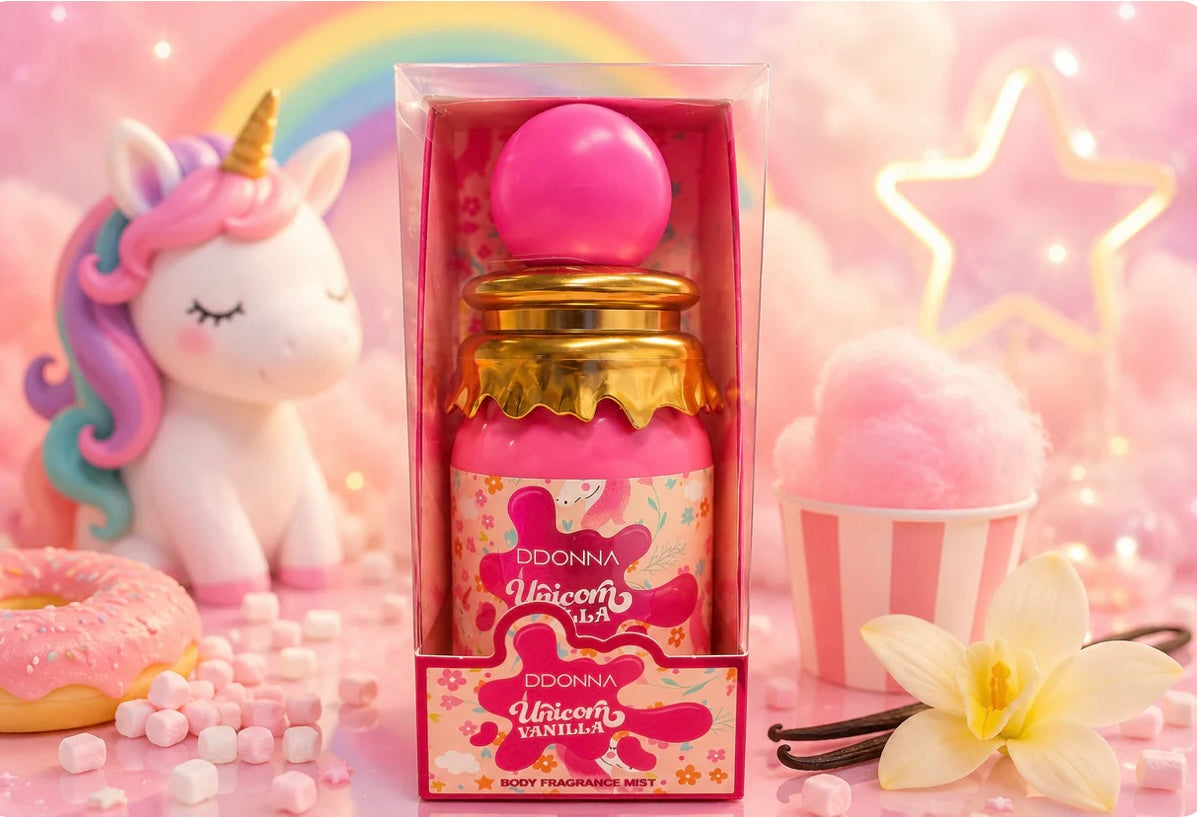 Brume Corps & Cheveux "Unicorn Vanilla" 300ml - D'Donna