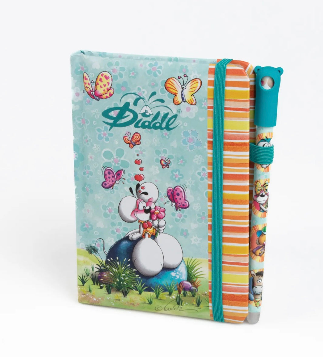 Carnet A6 + stylo Diddl