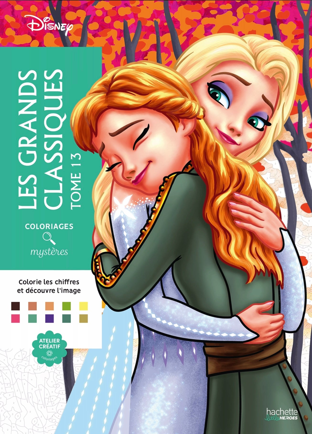Coloriages mystères Disney - Grands classiques Tome 13