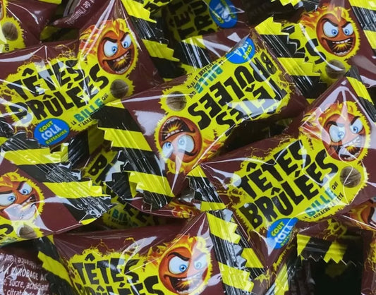 Têtes brûlées cola (lotde5)