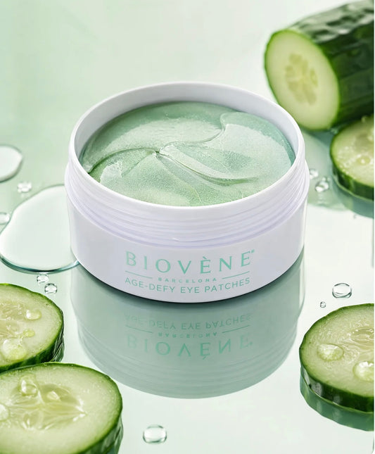 Patchs contour des yeux Tripeptide & Concombre – 60 patchs – Biovène