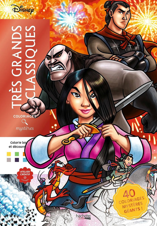 Coloriages mystères Disney - Très grands classiques
