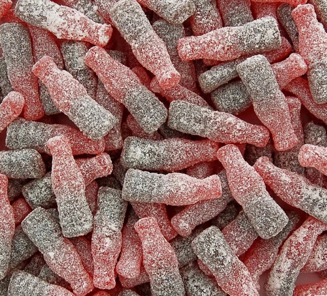 Bouteilles cola cerise acide (100g)
