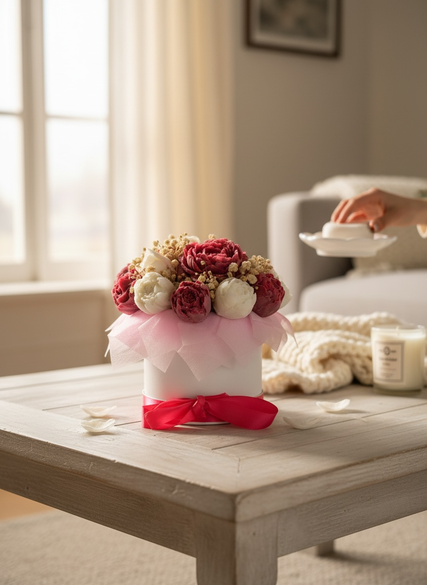 Bouquet éternel senteur pomme d’amour