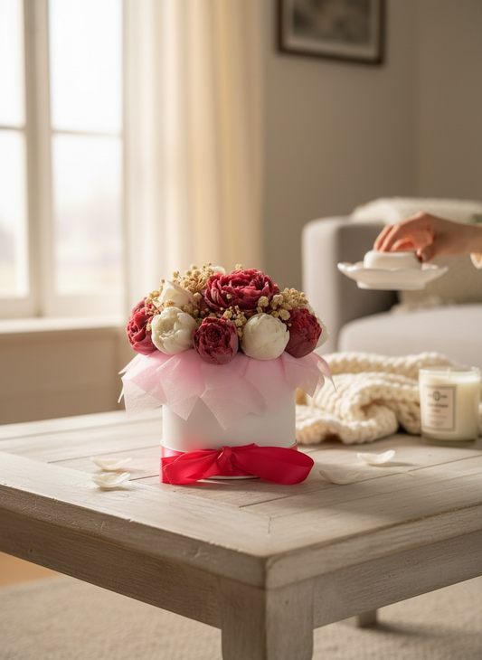 Bouquet éternel senteur pomme d’amour