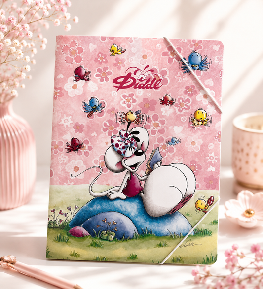 Pochette A4 rose DIDDLINA