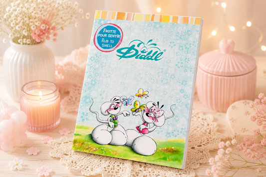 Bloc parfumé A5 Diddl & Diddlina (Collec 2)