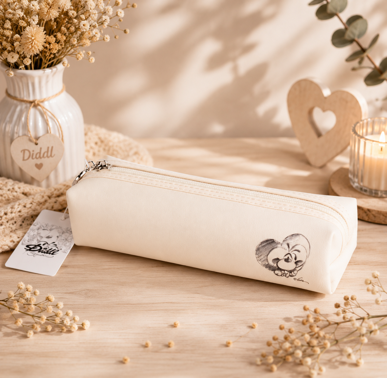 Trousse stylo Diddl beige (collection signature)