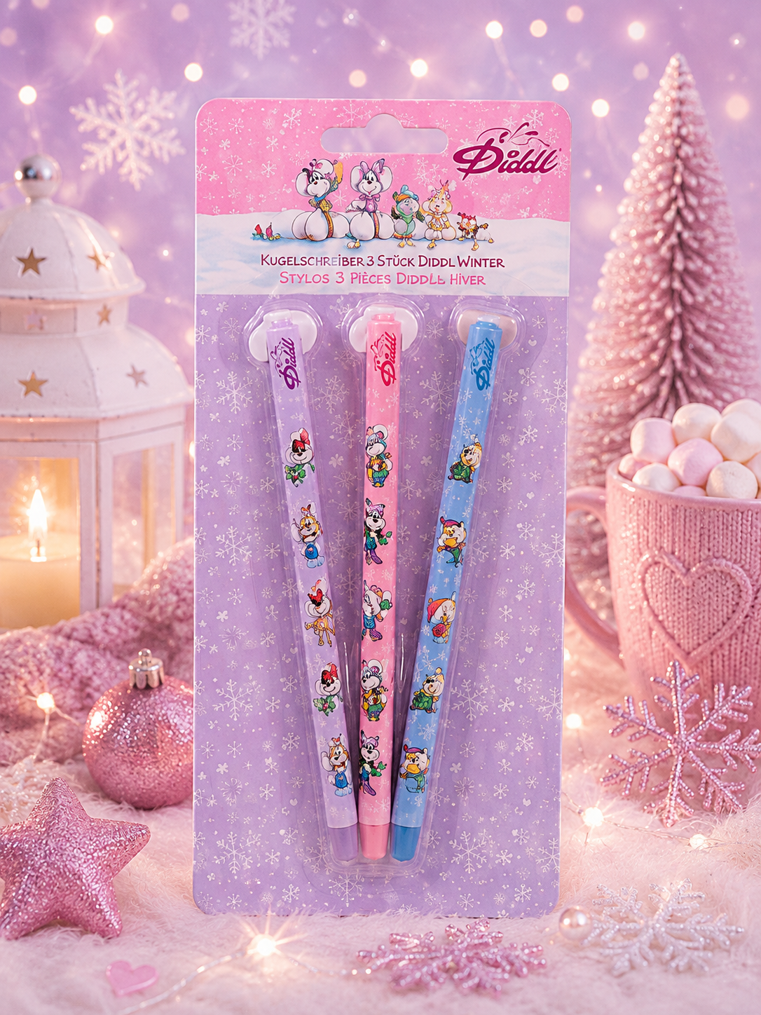 ❄️ VORBESTELLUNG ❄️ WINTERKOLLEKTION - pochette 3 stylos effaçable