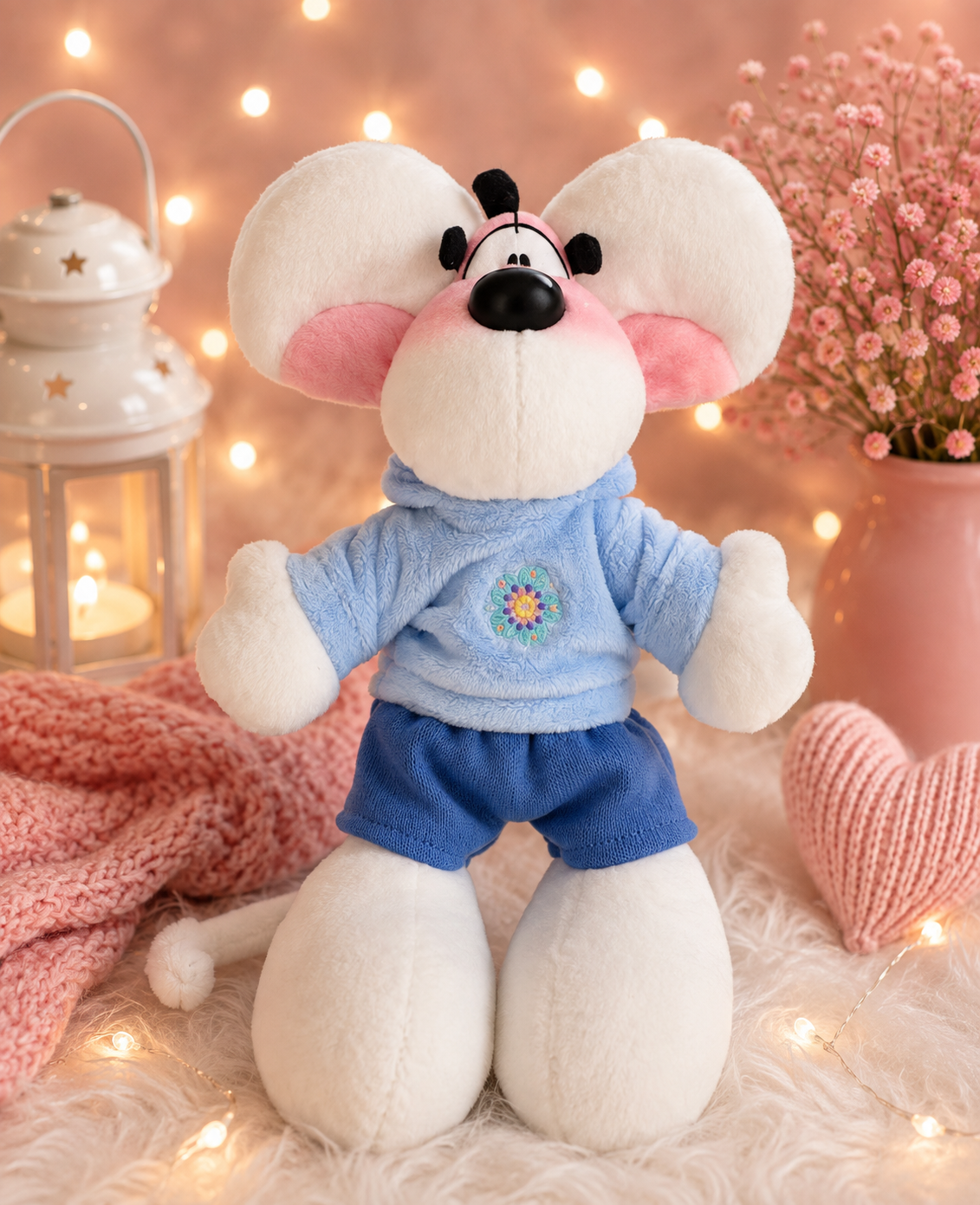 ❄️ VORBESTELLUNG ❄️ WINTERKOLLEKTION - peluche Diddl 30cm