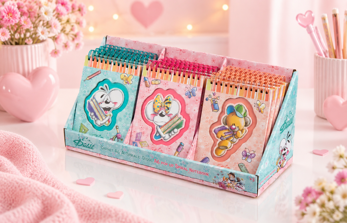 Carnet A6 spirale