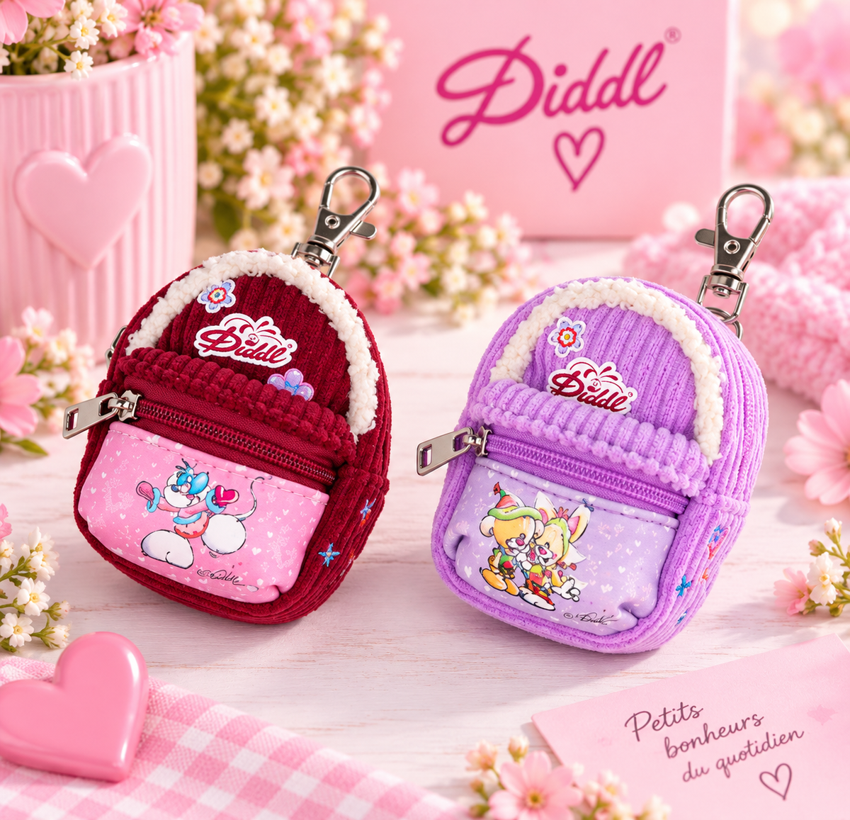 PRÉCOMMANDE : porte clé mini sac a dos hiver