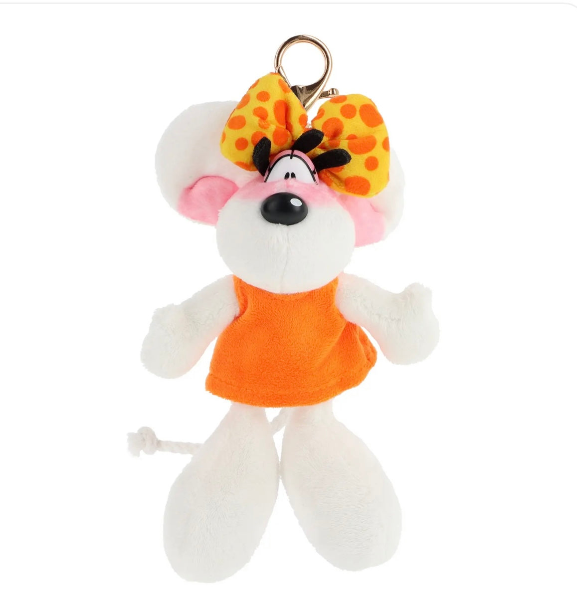 Porte clé Diddlina orange